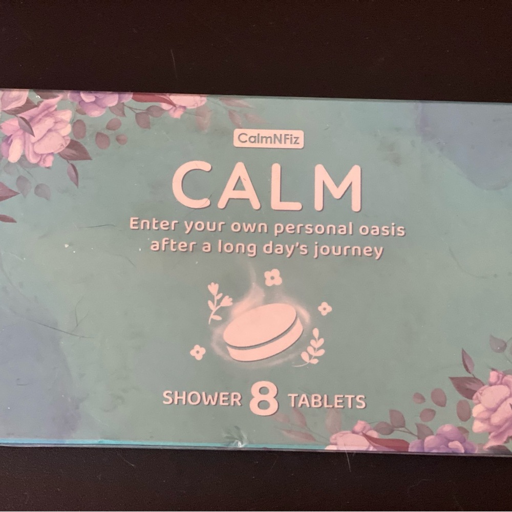 Calm Shower Tablets - Blue - Picture 2 of 6